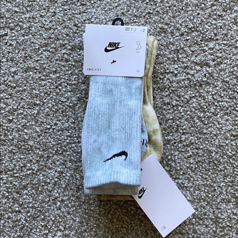 Nike Dri-Fit Tie Dye 2 Pack Socks
